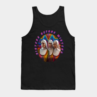 Sisters before misters, cool galentines girls,galantines,super cool Tank Top